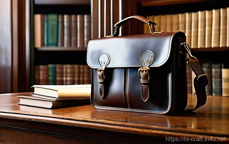 수공예 레더 공예 - **Prompt: The Artisan's Craft**
    "A close-up shot of a skilled Indian leather artisan, possibly a...